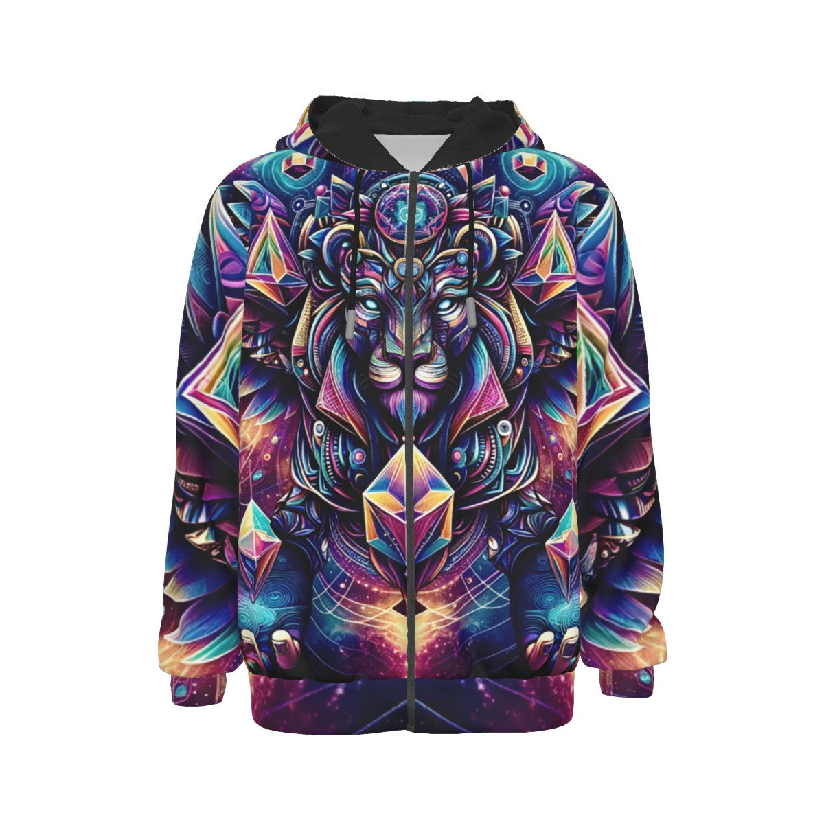 Guradian of Lyra Zip Up Hoodie With Pocket | Interlock