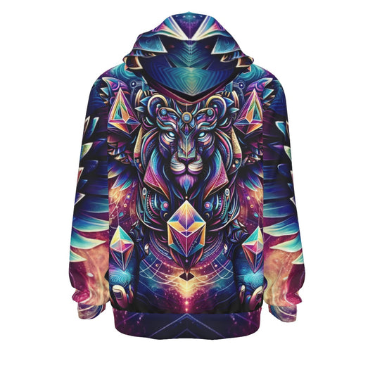 Guradian of Lyra Zip Up Hoodie With Pocket | Interlock