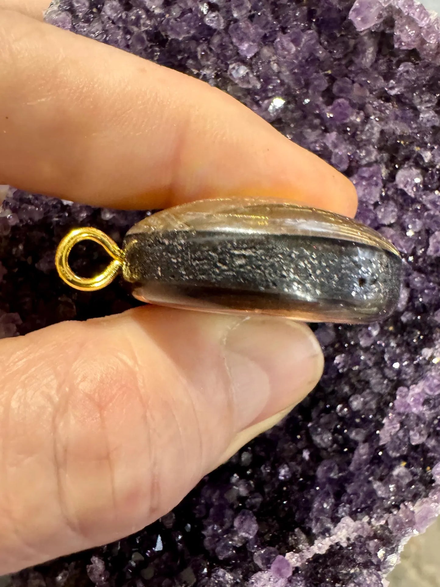 64 Tetrahedron - Sacred Geometry Holographic Orgone Tesla Pendant- EMF Blocker - Chakra Balancing - FREE Necklace - Hand Made