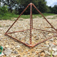 Copper Sacred Cubit Tensor Pyramid - Energy - Balance - Grid Activation - Made To Order