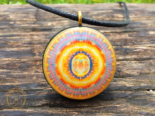 Light Drop Orgone Tesla Pendant- featuring Pumayana -EMF Blocker - Chakra Balancing - FREE Necklace - Hand Made