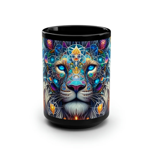 Constellation King Black Mug, 15oz