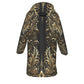 Midnight Royal Long Fleece Cloak