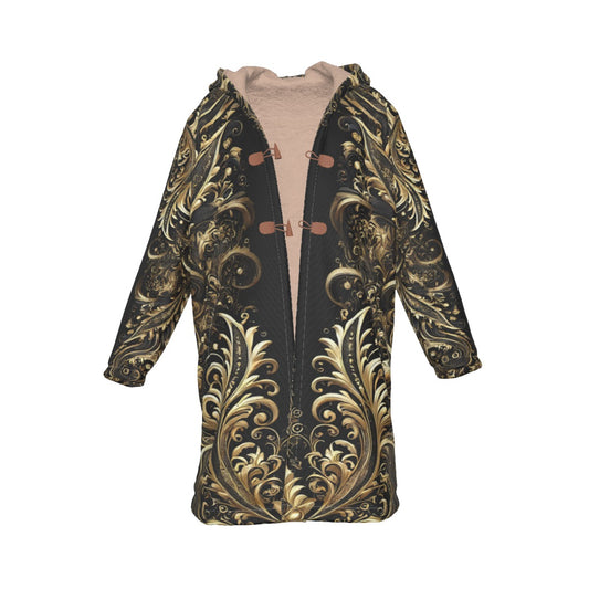 Midnight Royal Long Fleece Cloak