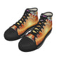 Horizon of Celestial Dreams Men's Black Sole Canvas Shoes