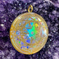 Stellar Light - Sacred Geometry Holographic Orgone Tesla Pendant- EMF Blocker - Chakra Balancing - FREE Necklace - Hand Made (Copy)