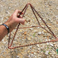 Copper Sacred Cubit Tensor Pyramid - Energy - Balance - Grid Activation - Made To Order