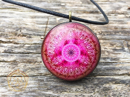 Anu Orgone Tesla Pendant- featuring Pumayana -EMF Blocker - Chakra Balancing - FREE Necklace - Hand Made