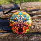 Tantra Orgone Tesla Pendant- featuring Pumayana -EMF Blocker - Chakra Balancing - FREE Necklace - Hand Made