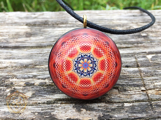 Matrix Orgone Tesla Pendant- featuring Pumayana -EMF Blocker - Chakra Balancing - FREE Necklace - Hand Made