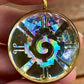 Hunab Ku- Sacred Geometry Holographic Orgone Tesla Pendant- EMF Blocker - Chakra Balancing - FREE Necklace - Hand Made