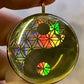 Yin Yang Flower of Life - Sacred Geometry Holographic Orgone Tesla Pendant- EMF Blocker - Chakra Balancing - FREE Necklace - Hand Made