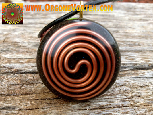 Orgone Tesla Coil Pendant - EMF Blocker - Chakra Balancing - FREE Necklace - Hand Made