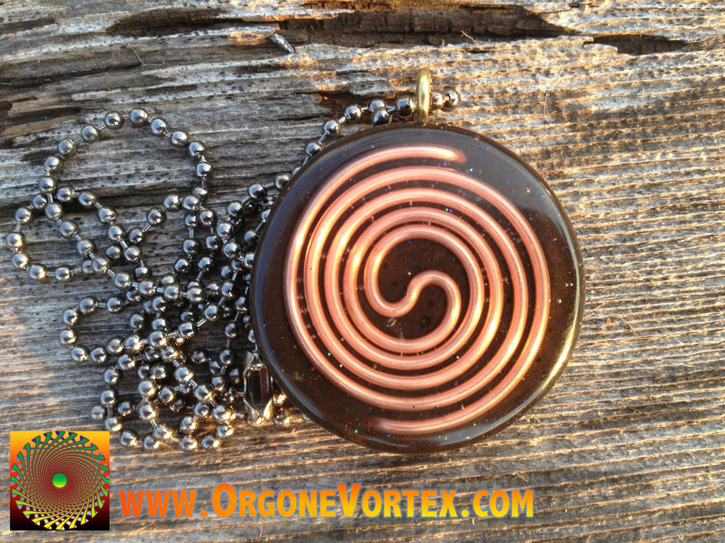 Seed of Life - Sacred Geometry - Orgone Tesla Pendant- EMF Blocker - Chakra Balancing - FREE Necklace - Hand Made