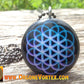 Purple Dream - Flower of Life - Sacred Geometry - Orgone Tesla Pendant- EMF Blocker - Chakra Balancing - FREE Necklace - Hand Made