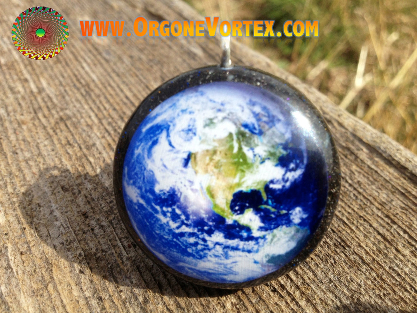 Earth Mother Orgone Energy Pendant- EMF Blocker - Chakra Balancing - FREE Necklace - Hand Made