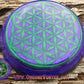 CUSTOM Made to Order Flower of Life Orgone Charging Plate - 6" Diameter - Structure Food & Drinks - EMF Blocker Positive Energy Generator