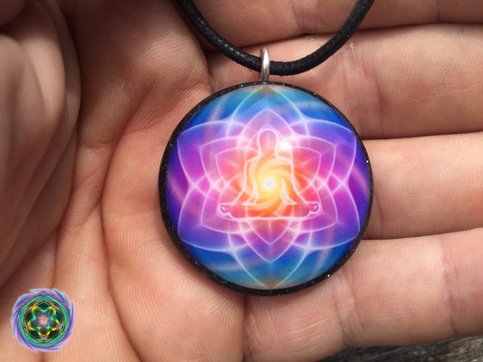 Orgone Tesla Pendant- featuring PUMAYANA -EMF Blocker - Chakra Balancing - FREE Necklace - Hand Made